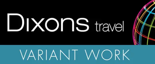 Dixons Travel – POS for all their Variant internal Advertising